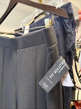 Ricki's Women's Black Textured Trousers